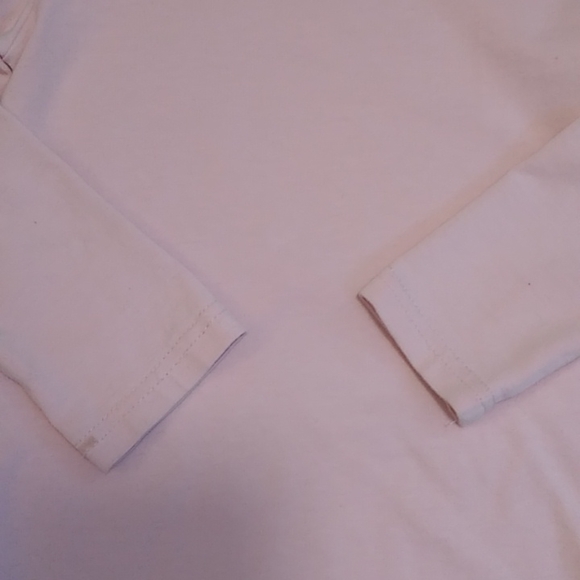 Martino solid pink color layering tee shirt toddler girl size 4 top long sleeve - Picture 3 of 7